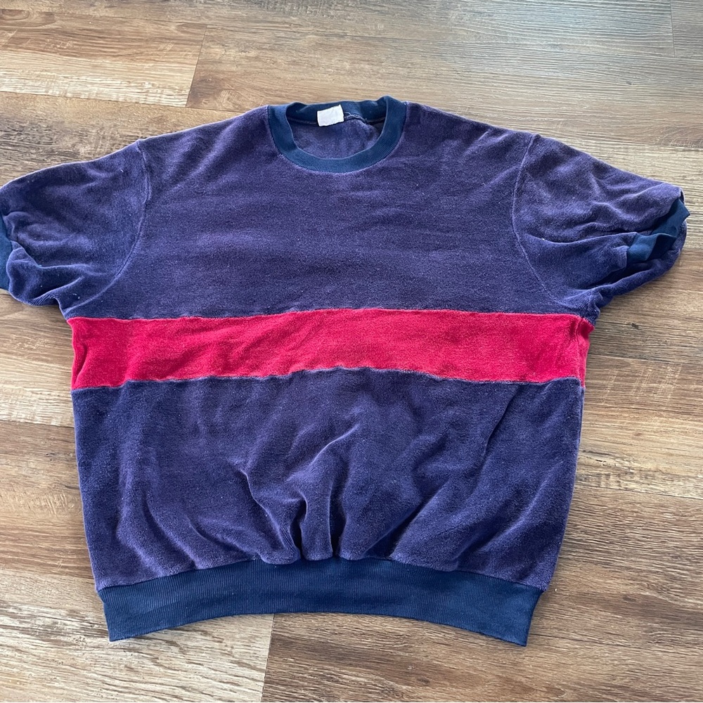Robert Bruce Vintage velvet shirt Medium